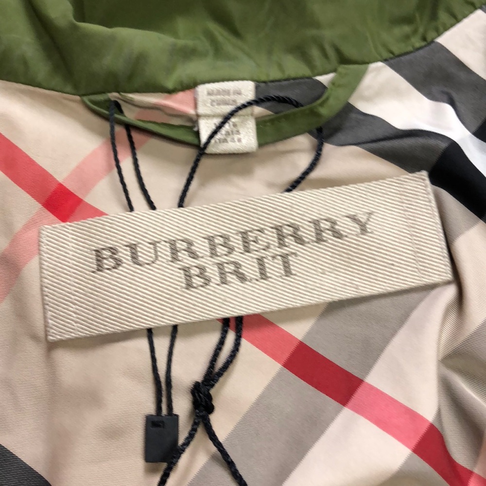 Burberry Brit Rain Jacket-NWOT